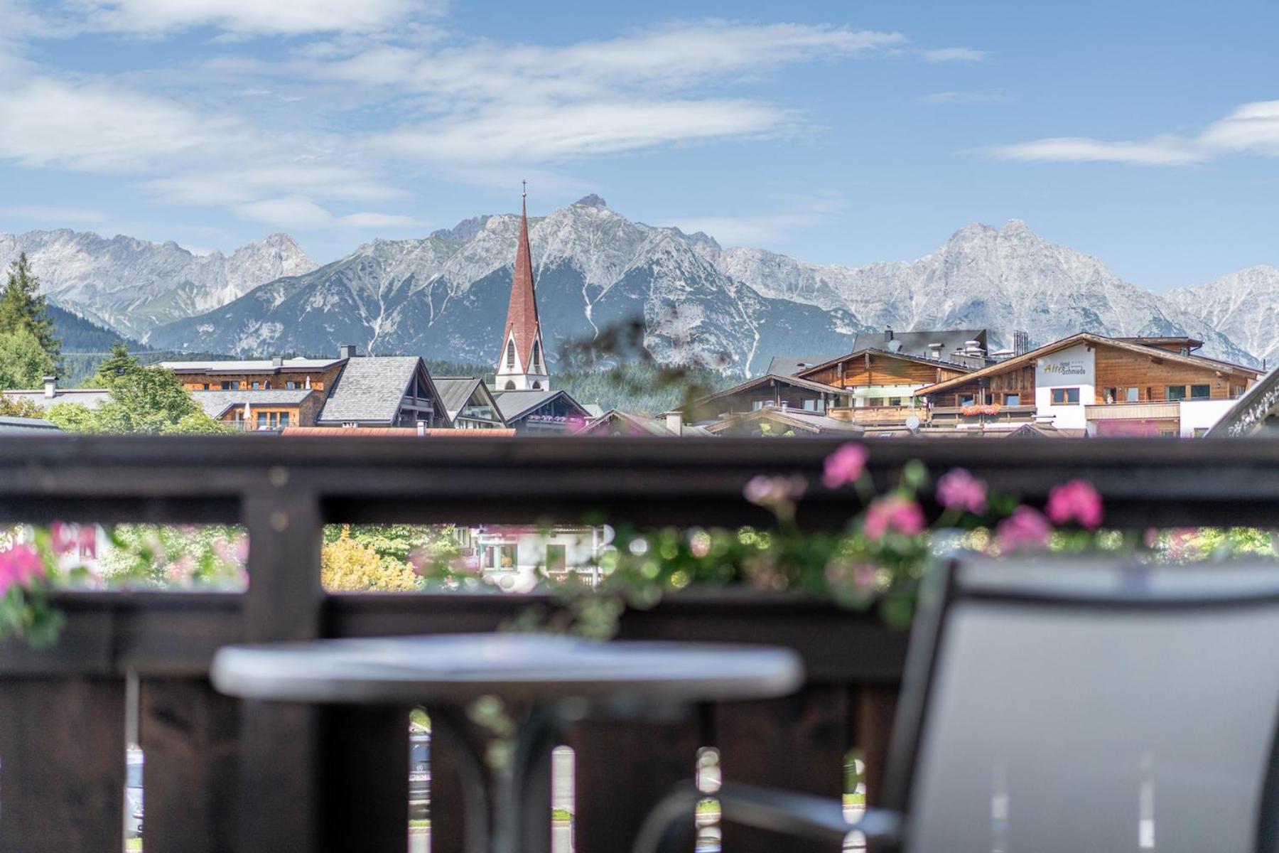 Hotel Bergland All Inclusive Top Quality Seefeld in Tirol Kamer foto